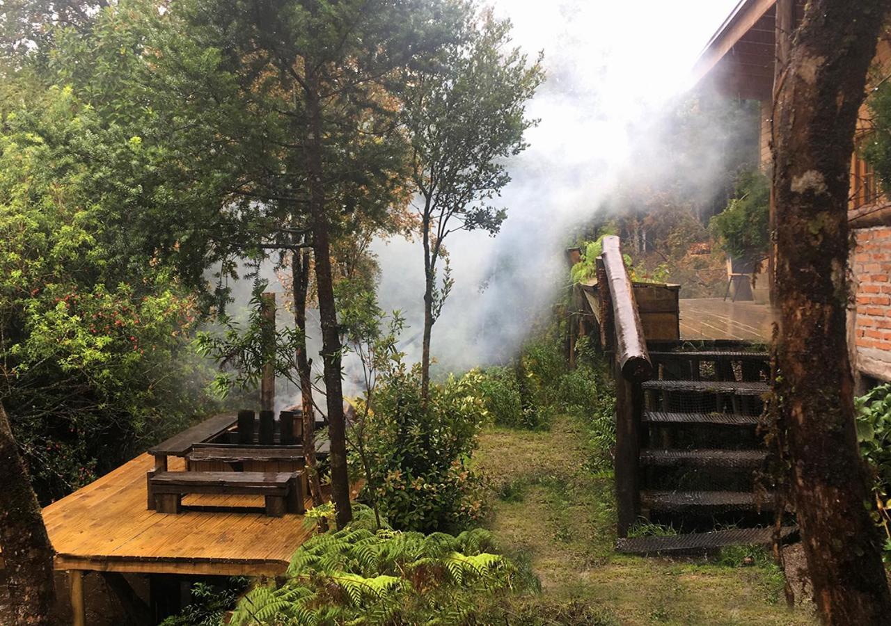 Cabanas Los Cantos Del Chucao Puerto Varas Bagian luar foto